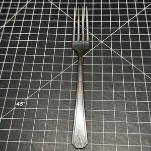 Vintage Community Plate Deauville Silverplate Dinner Fork Art Deco 1929 Oneida
